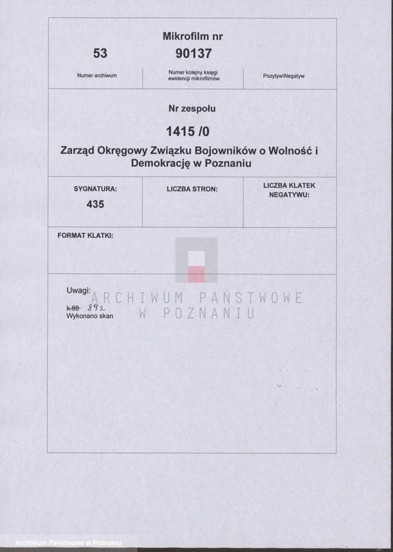 Obraz 2 z jednostki "Życiorysy powstańców wielkopolskich: K - tom Xll /Krystians Franciszek - Kubiak Jan/."