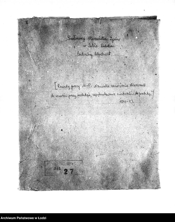 Obraz 3 z jednostki "[Resorty pracy M-P. Niemieckie zamówienia skierowane do resortów pracy, produkcja, zapotrzebowania materiałów do produkcji]"