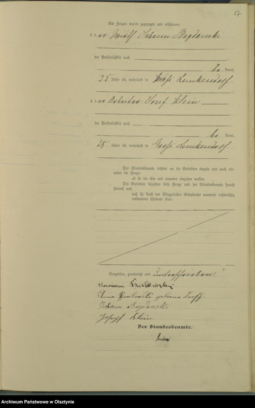 image.from.unit.number "Heiraths-Haupt-Register Nr 1 - 14; 1-17"