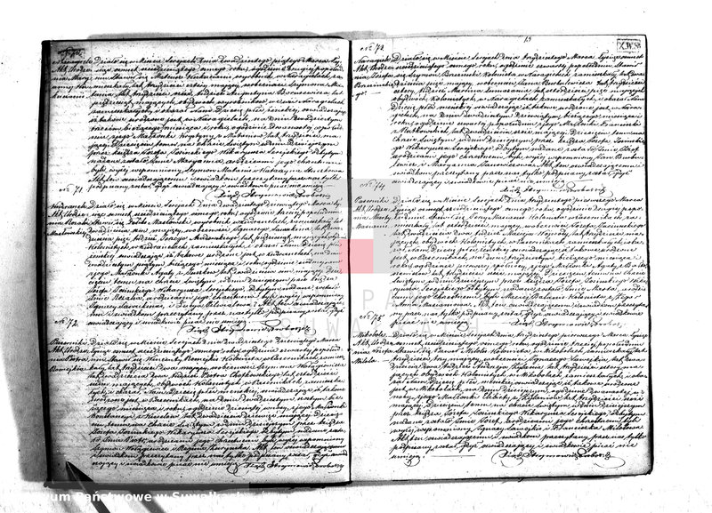 Obraz 16 z jednostki "Duplikat urodzonych, zaślubionych i zmarłych parafii Serejskiej z roku 1868"