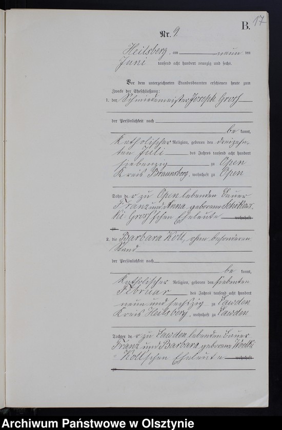 image.from.unit.number "Heiraths-Neben-Register Nr 1 - 32"