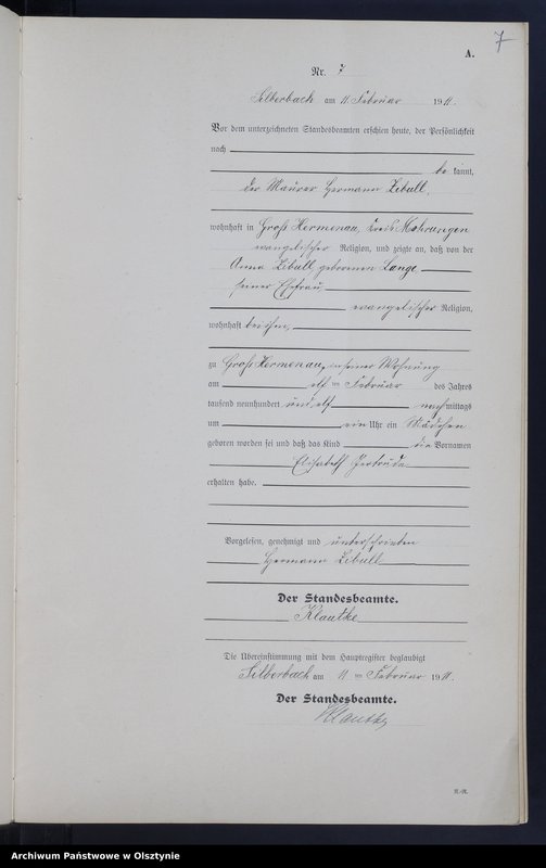 image.from.unit.number "Geburts-Neben-Register Nr 1 - 70"