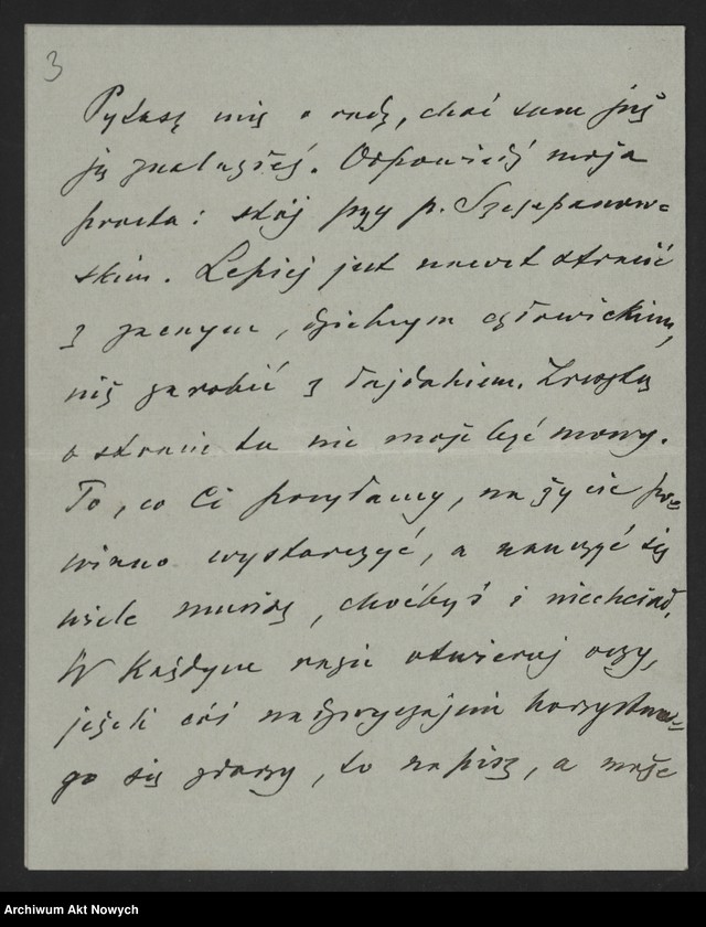 image.from.unit.number "Ignacy i Helena Paderewscy. Korespondencja; L.22"