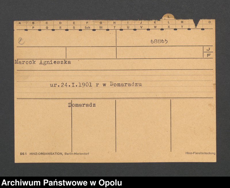 Obraz 4 z jednostki "[Pielawa Rosalie, ur. 13.8.1897 Trentschin]"