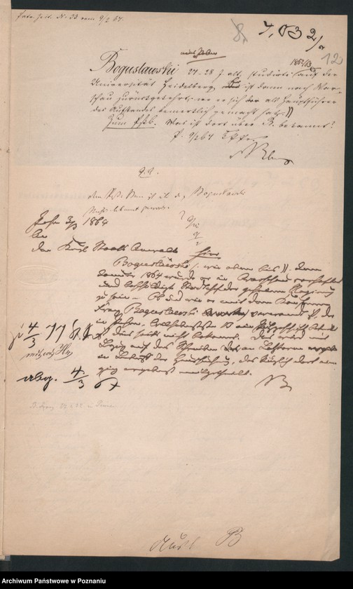 Obraz 15 z jednostki "A. betr. Alexander von Bogusławski"