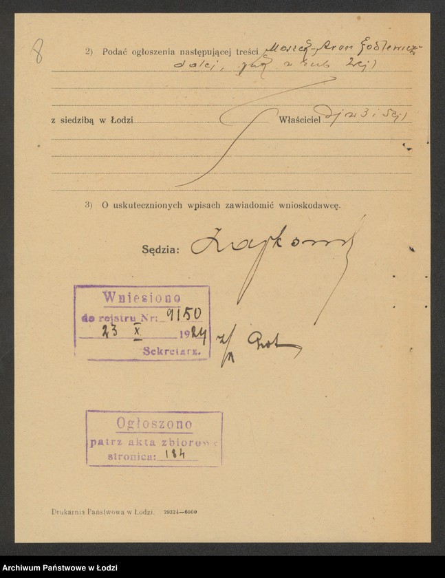 Obraz 10 z jednostki "Moszek Aron Godlewicz – sklep kolonialno-spożywczy"