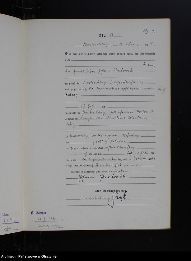 image.from.unit.number "Sterbe-Haupt-Register Nr 1 - 51"