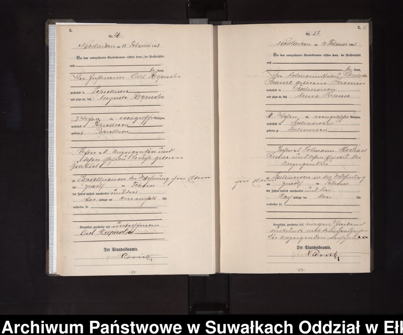image.from.unit.number "Sterbe-Haupt-Register des Königlichen Preussischen Standes-Amtes Nikolaiken Kreis Sensburg"