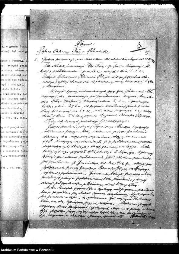 Obraz 9 z jednostki "Raporty w przedmiocie ruchów zarobkowych w przemyśle i handlu"