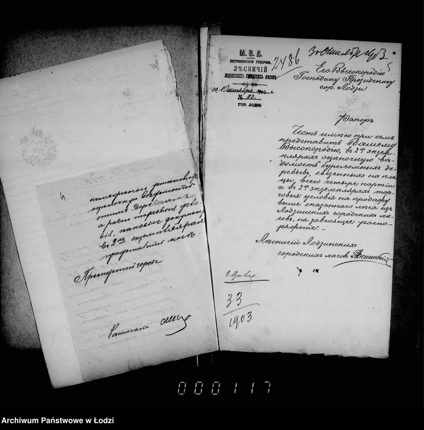 Obraz 8 z jednostki "O prodaže bureloma i suchostoja v gorodskich lesach"