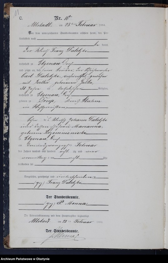 image.from.unit.number "Sterbe-Neben-Register Nr 1 - 64"