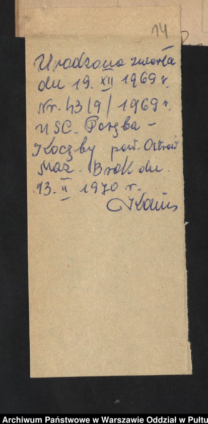 image.from.unit.number "Akta urodzeń małżeństw i zgonów"
