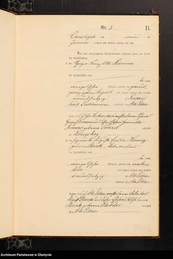 image.from.unit.number "Heiraths-Haupt-Register Nr 1 - 29"