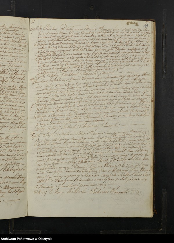 image.from.unit.number "Akta Urodzenia, Małżeństw, Zeyścia Parafij Janowskiej Powiatu Przasnyskiego Gubernij Płockiej z Roku 1849"
