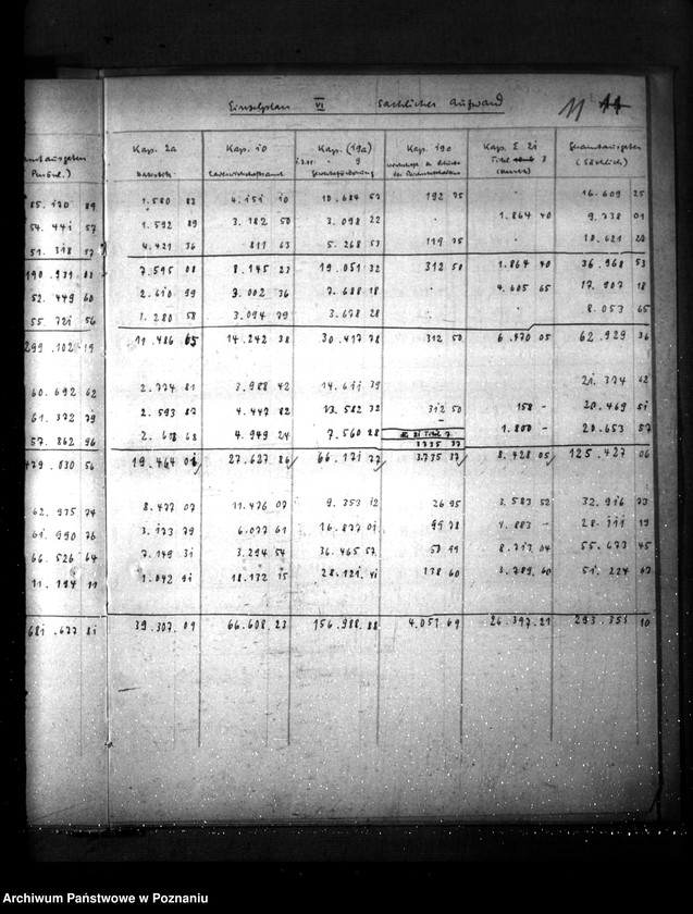 Obraz 15 z jednostki "Abrechnungsbuch mit der Regierungoberkasse Posen"