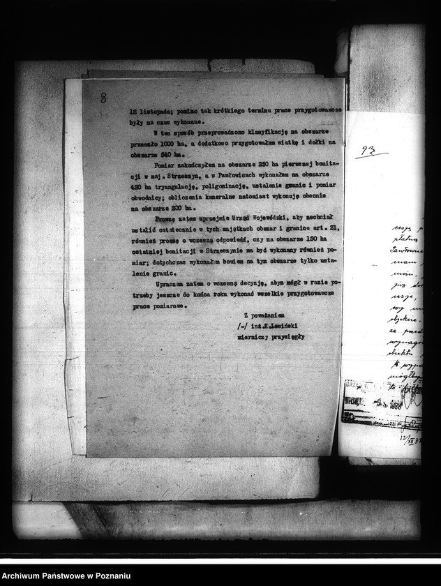 Obraz 12 z jednostki "Majątek Strzeszyn-Pawłowice powiatu poznańskiego - /sprawy parcelacyjne/"