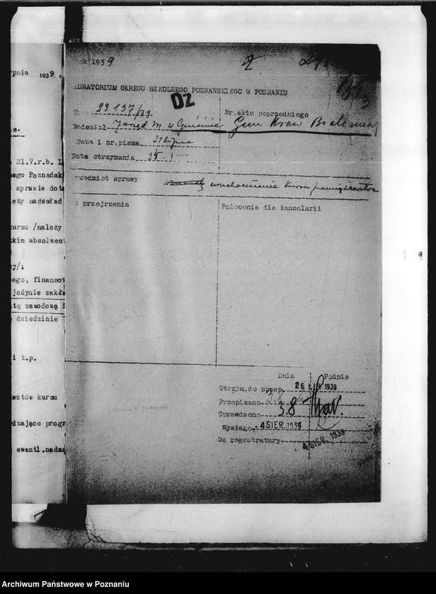 Obraz 6 z jednostki "Miejska Szkoła Krawiecko-Bieliźniarska - Gniezno"