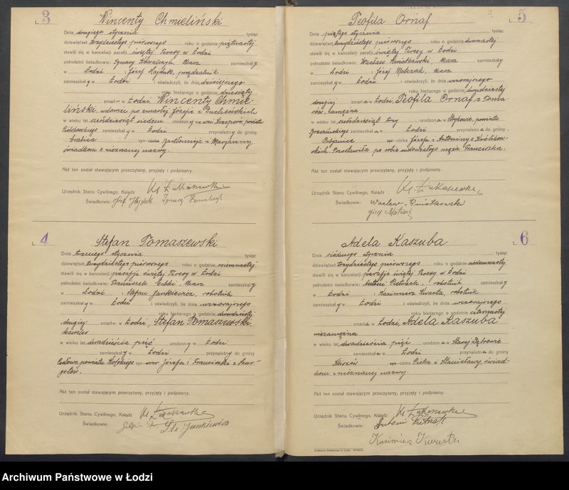 Obraz 4 z jednostki "Akta zgonów"