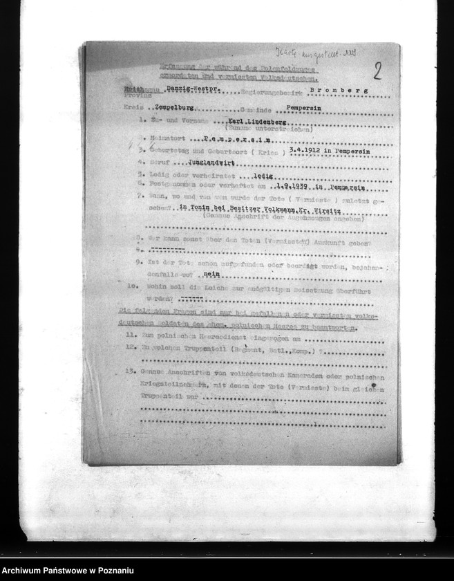 Obraz 6 z jednostki "Amtliche Meldungen Kreis Zempelburg (Sępolno)"