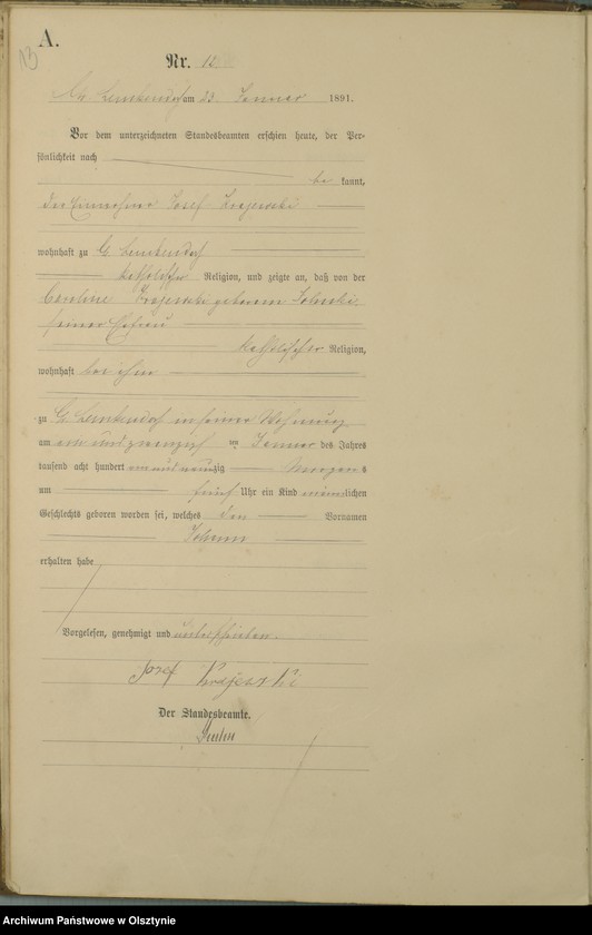 image.from.unit.number "Geburts-Haupt-Register Nr 1 - 135"