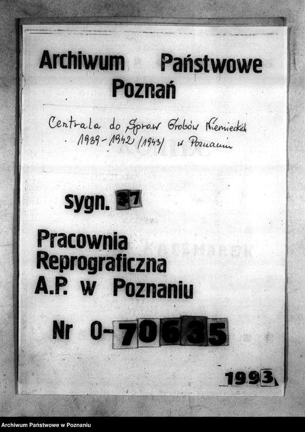 Obraz 1 z jednostki "Erledigte Gräber. Ausgrabungen. Band III"