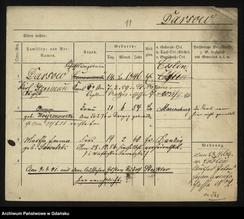 image.from.unit.number "Karty meldunkowe: Darm - Daus"