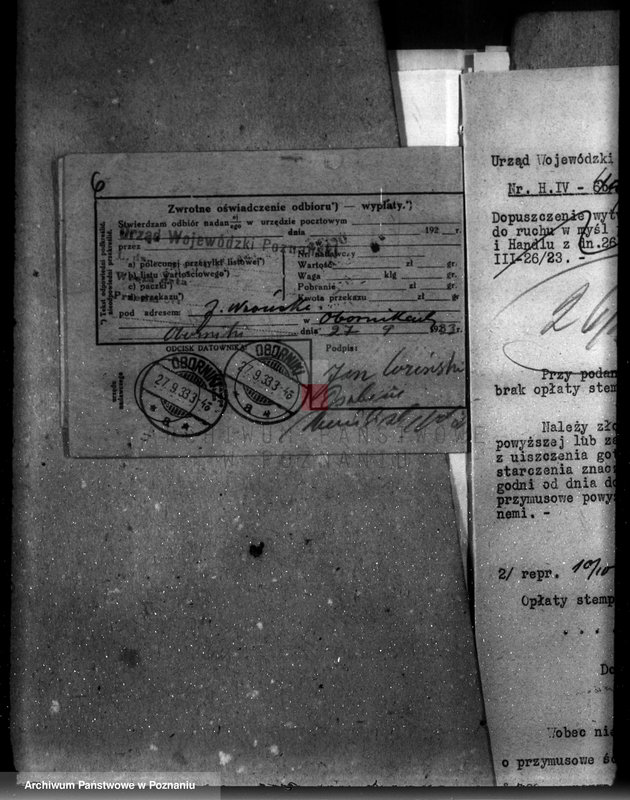 Obraz 10 z jednostki "Przetwórnia padliny Nessela w Obornikach nr woj. 5987"