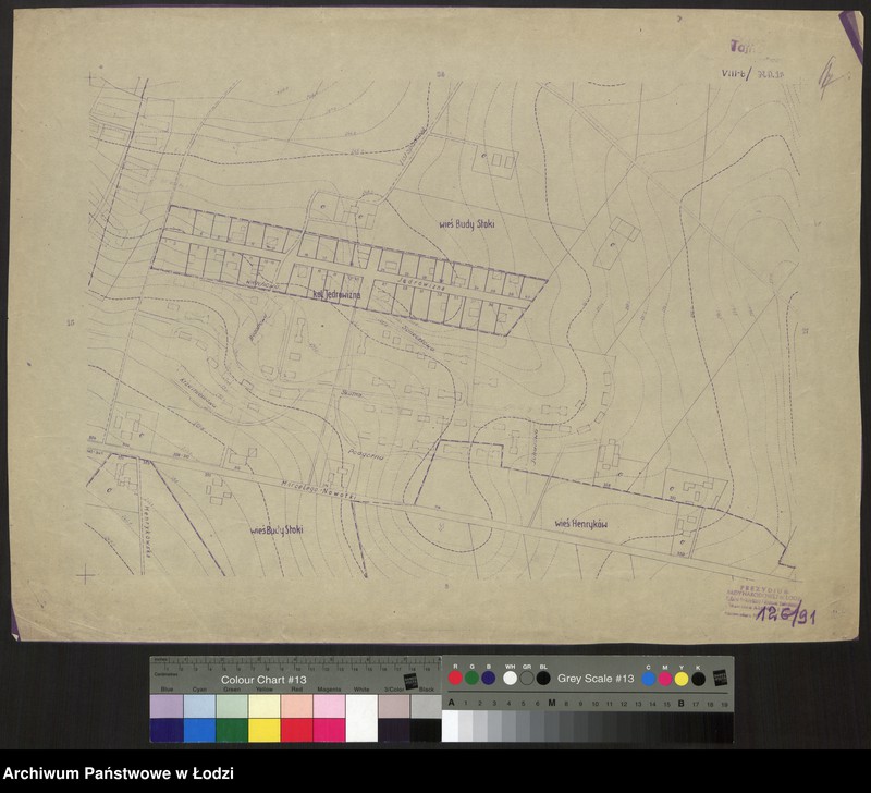 Obraz 1 z jednostki "Plan miasta Łodzi. Sekcja NO 16"