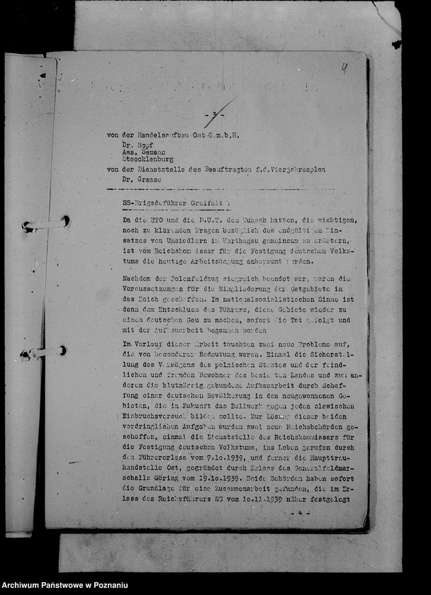 Obraz 8 z jednostki "Protokoły konferencji w sprawie umocnienia niemczyzny w Kraju Warty"