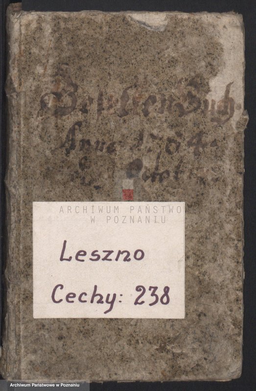 image.from.unit.number "Gessellenbuch. [Księga zapisów czeladników będących na wędrówce]"
