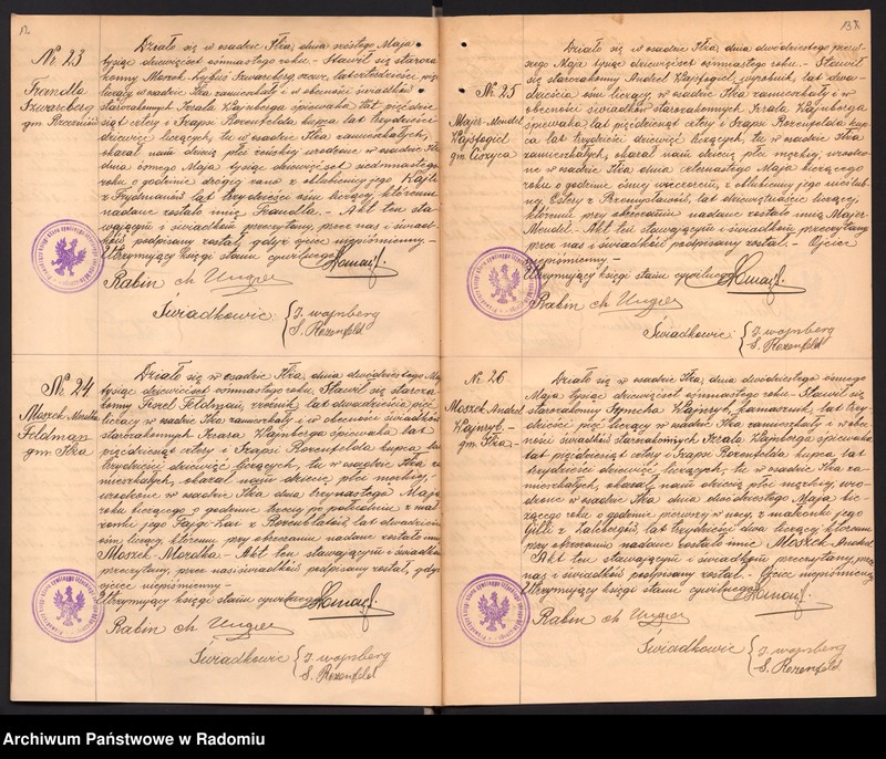 image.from.unit.number "[Duplikat akt urodzonych, zaślubionych i zmarłych Okręgu Bóżniczego Iłża za 1918 r.]"