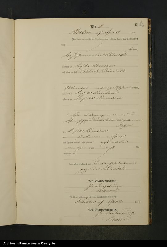 image.from.unit.number "Sterbe-Neben-Register Nr 1 - 29"