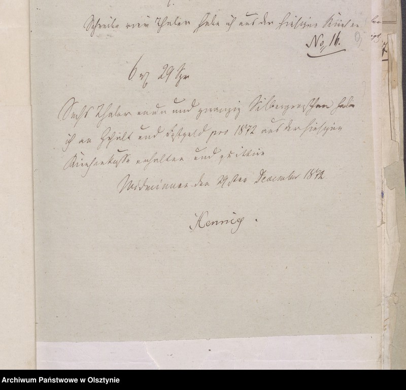 image.from.unit.number "Beläge zur Widminnenschen Kirchen Kassen Rechnung pro 1870"