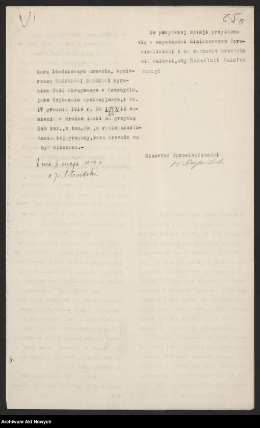 image.from.unit.number "Ułaskawienia z Małopolski - uwzględnione, dotyczące: zabójstw, uszkodzeń ciała, gwałtu publicznego, posiadania broni, obrazy, oszczerstw, oszustw, lichwy, kradzieży (w tym żywności z oblężonej przez Rosjan twierdzy Przemyśl w 1914 r. i płodów rolnych przez zubożałych Rusinów, powrocie w 1918 r. z przymusowej ewakuacji w głąb Rosji, dokonanej przez Rosjan w 1915 r.)"