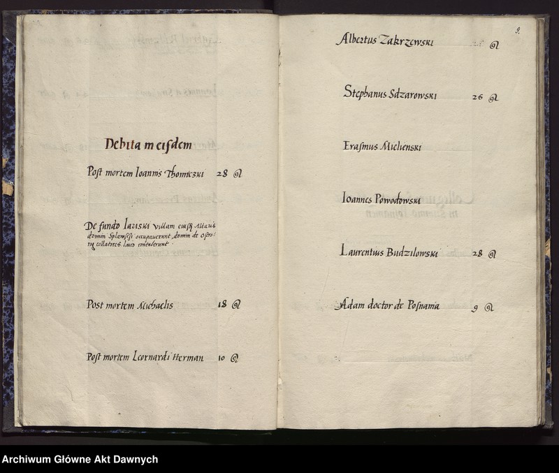 image.from.unit.number "Regestrum contributionis duplae in totum clerum decretae pro ser[enissi]mo Sig. Augusto rege Poloniae A.D. 1561 in synodo provinciali Varsoviensi --"
