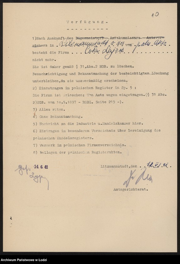 Obraz 12 z jednostki "Lajzer Coła- piekarnia"