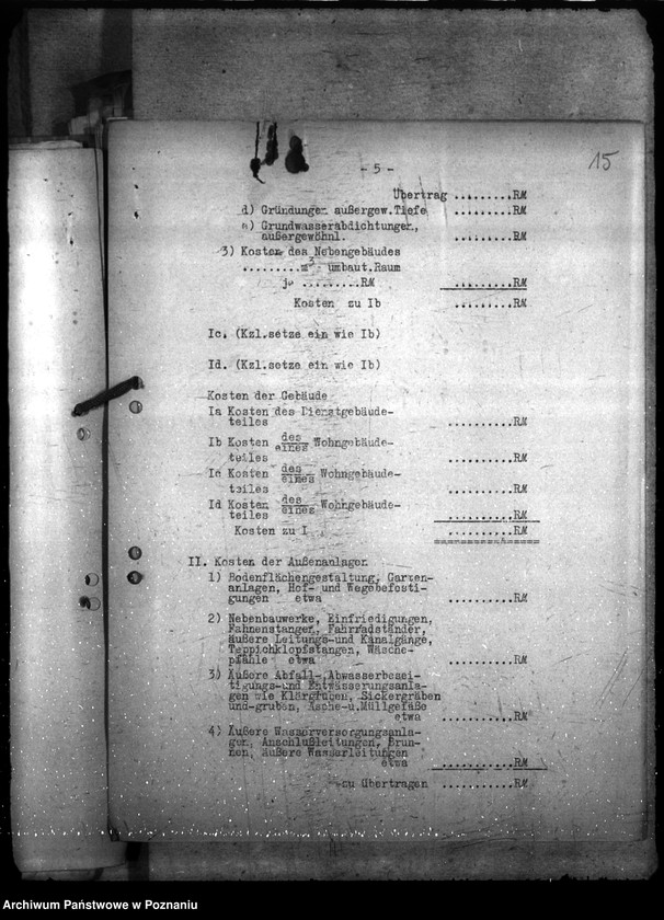 Obraz 20 z jednostki "Gendarmerie - Posen - Gehöfte"