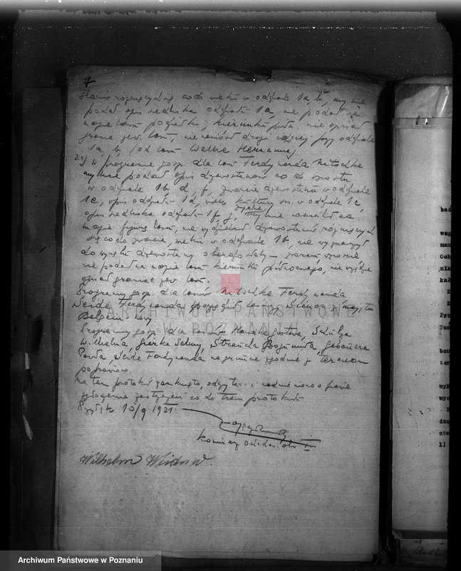 Obraz 11 z jednostki "/Nadzór nad gospodarką leśną/ protokoły badania lasów, programy gospodarcze powiat nowotomyski"