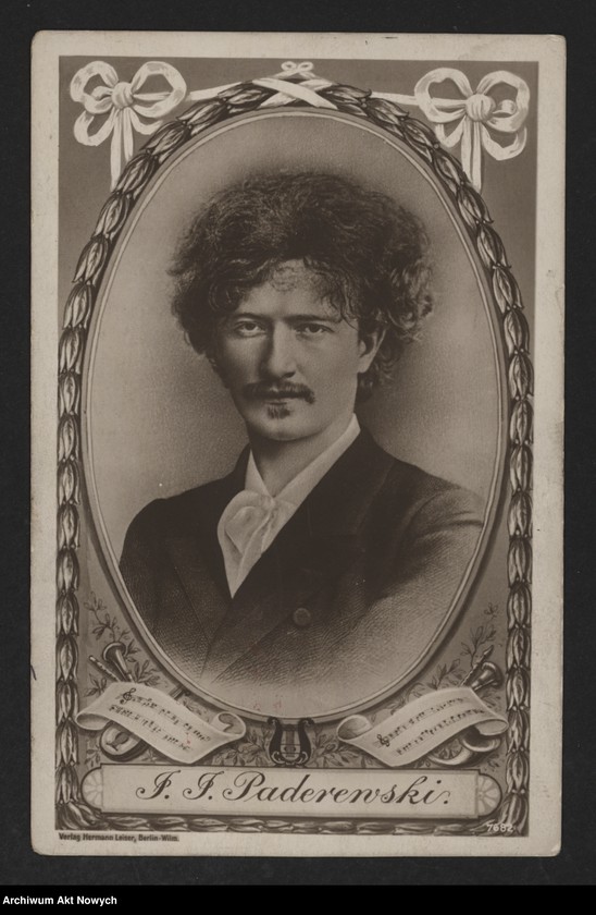 image.from.unit.number "I. J. Paderewski w latach 1892-1930. Fotografie wykonane w formacie kart pocztowych"
