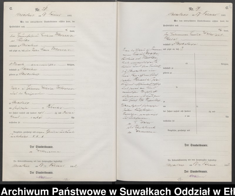 image.from.unit.number "Sterbe-Neben-Register des Preussischen Standes-Amtes Angerburg Kreis Angerburg"