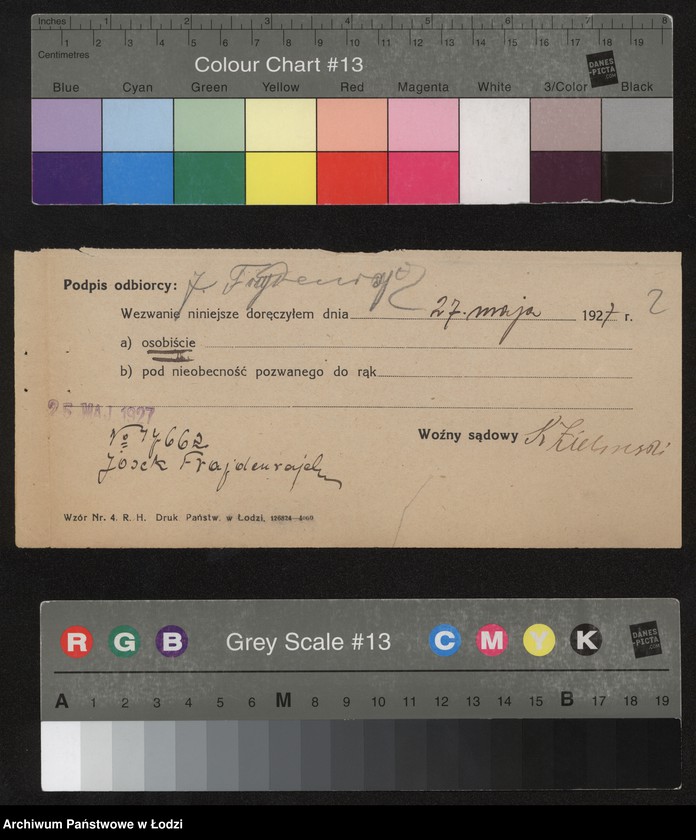 Obraz 4 z jednostki "Josek Frajdenrajch- drobna sprzedaż drzewa i desek"