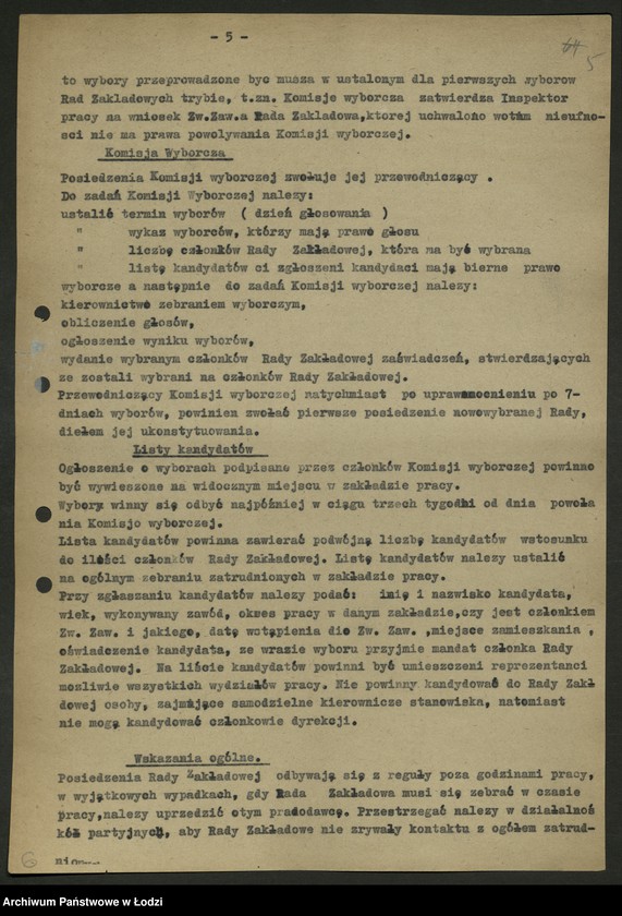 Obraz 6 z jednostki "Instrukcje [i okólniki] międzypartyjne CKW PPS i KC PPR"