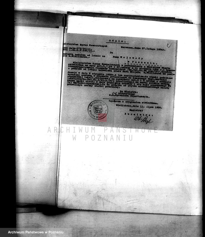 Obraz 6 z jednostki "Podatki Komunalne miasta Wielichowa /ustawa z dnia 11.8.1923 r. D.U.R.P. nr.94/"