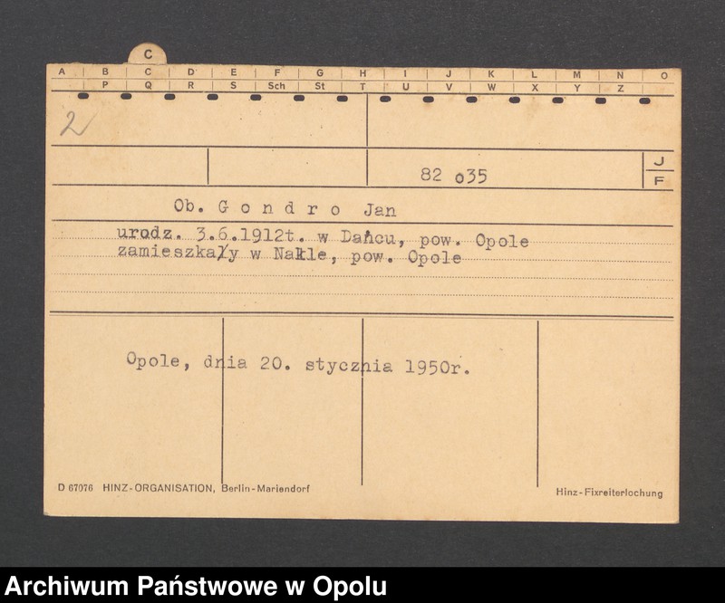 Obraz 4 z jednostki "[Mroczkowski Dr, polnischer Arbeitskommisar]"