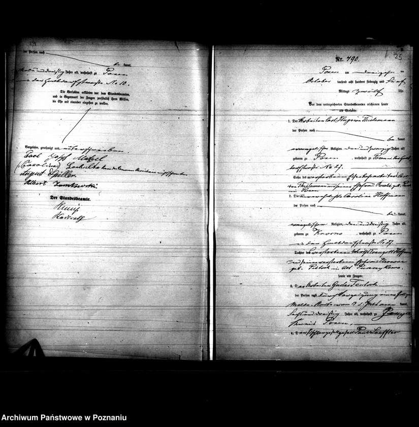 Obraz 15 z jednostki "Księga małżeństw"