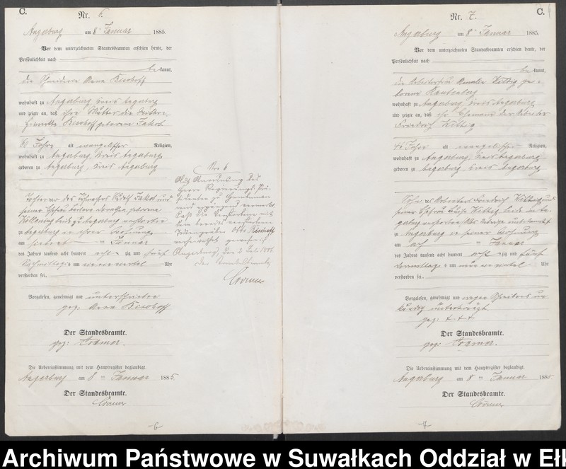 image.from.unit.number "[Sterbe-Neben-Register des Preussischen Standes-Amtes Angerburg Kreis Angerburg Nr1-Nr168]"