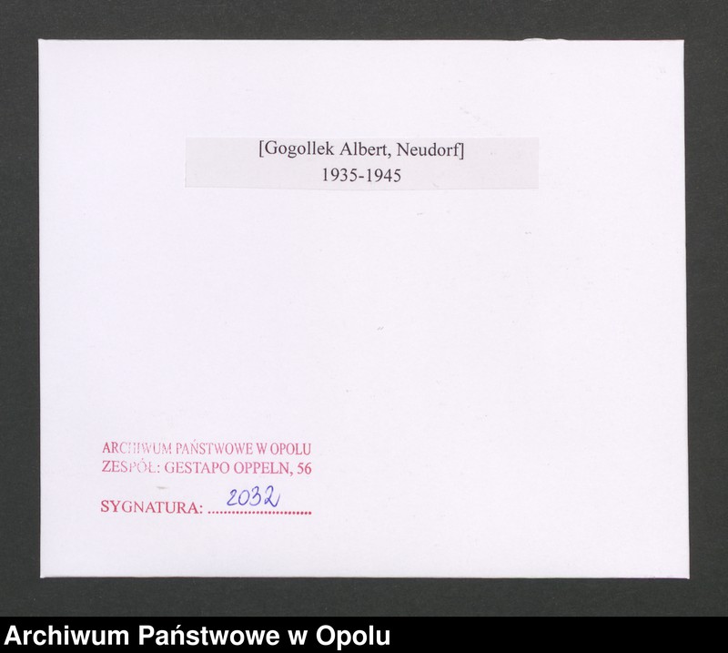 Obraz 2 z jednostki "[Gogollek Albert, Neudorf]"