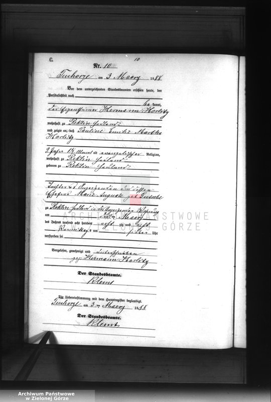 Obraz 13 z jednostki "Sterbe-Neben-Register"