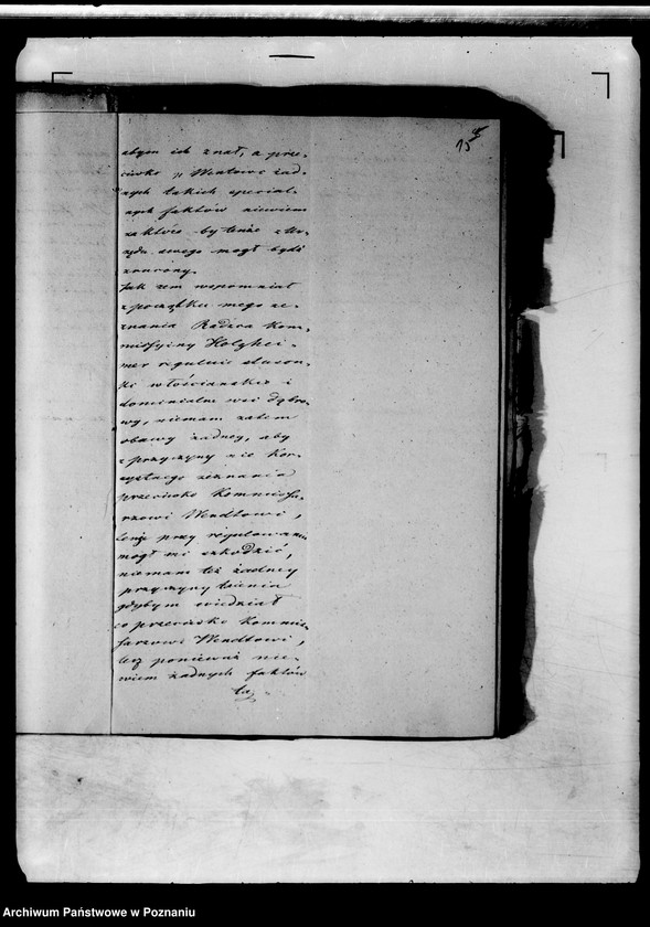 Obraz 19 z jednostki "Akta in Denuntiationssachen wider den Oekonomiekommissarius Wendt zu Wągrowiec."