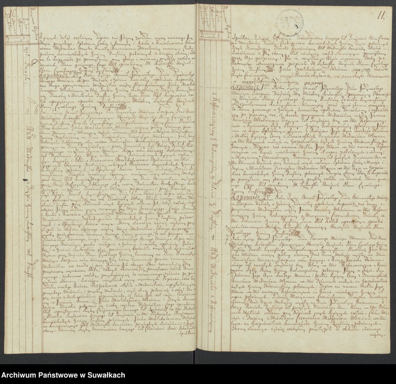 image.from.unit.number "Akta małżeństwa gminy puńskiey od 1-go maja 1811roku do dnia ostatniego grudnia."